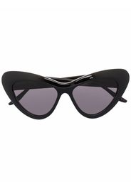 Gucci Eyewear Interlocking G cat-eye sunglasses - Nero