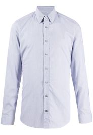 Gucci Camicia gessata - Blu