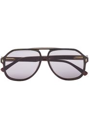 Gucci Eyewear GUCCI AVIATOR BLUE BROWN - Marrone