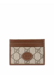 Gucci Interlocking G slim cardholder - Toni neutri