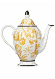 Gucci botanical-print coffee pot - Bianco