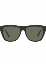 Gucci Eyewear Occhiali da sole rettangolari - Nero