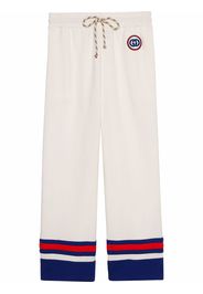 Gucci Pantaloni sportivi GG - Bianco