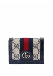 Gucci Ophidia GG Supreme wallet - Blu