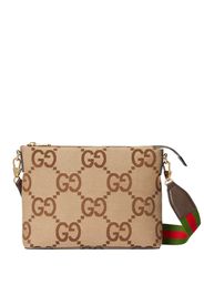 Gucci Borsa messenger Jumbo GG - Toni neutri