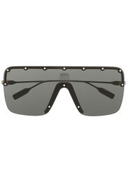 Gucci Eyewear tinted studded sunglasses - Nero