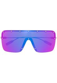 Gucci Eyewear oversized-frame studded sunglasses - Viola