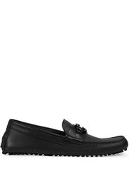 Gucci GG-motif driver moccasins - Nero