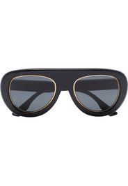 Gucci Eyewear Occhiali da sole modello navigator - Nero