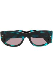 GUCCI EYEWEAR Occhiali da sole squadrati - Blu