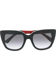 Gucci Eyewear Occhiali da sole cat-eye - Nero