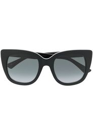 Gucci Eyewear Occhiali da sole con logo GG - Nero