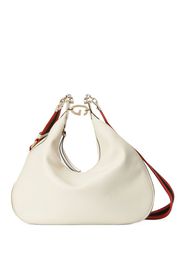 Gucci Attache leather shoulder bag - Bianco