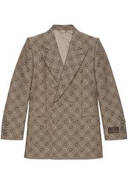 Gucci Blazer doppiopetto Maxi Horsebit - Toni neutri