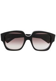 Gucci Eyewear Occhiali da sole squadrati oversize - Nero