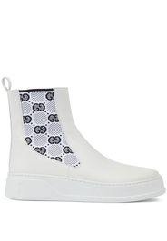 Gucci GG Supreme ankle boots - Bianco