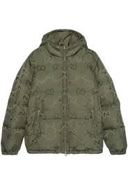 Gucci Jumbo GG padded jacket - Verde