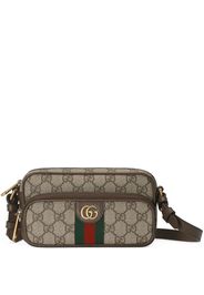 Gucci Borsa a spalla Ophidia GG mini - Marrone