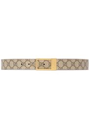 Gucci GG canvas buckled belt - Toni neutri