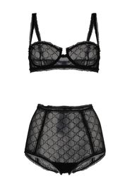 Gucci Reggiseno con ricamo - Nero