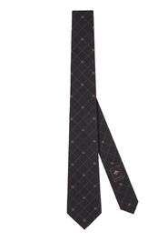 Gucci interlocking G tie - Blu