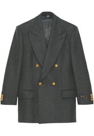 Gucci Cappotto doppiopetto - Grigio