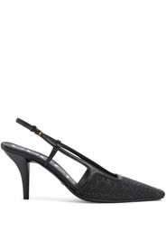 Gucci Pumps a punta con cristalli - Nero