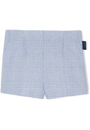 Gucci Kids houndstooth tweed shorts - Blu