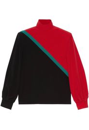 Gucci silk crêpe-de-chine shirt - Nero