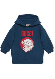 Gucci Kids Felpa con stampa grafica - Blu