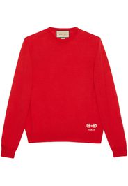 Gucci Maglione girocollo - Rosso