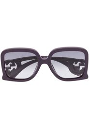 Gucci Eyewear Occhiali da sole con logo - Viola