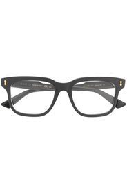 Gucci Eyewear Occhiali con dettaglio logo - Nero