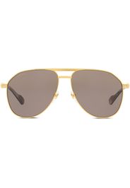 Gucci Eyewear pilot-frame sunglasses - Oro