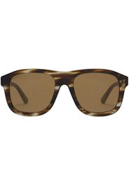 Gucci Eyewear square-frame sunglasses - Marrone