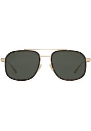 Gucci Eyewear navigator-frame sunglasses - Oro