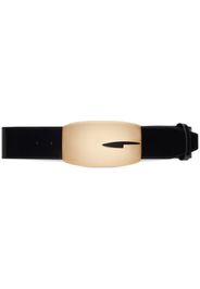 Gucci patent-leather adjustable belt - Nero