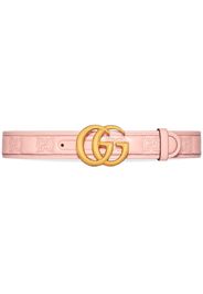 Gucci GG Marmont Matelassé wide belt - Rosa