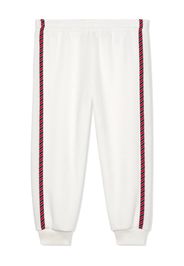 Gucci Kids Pantalone da jogging in cotone - Bianco