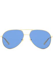 Gucci Eyewear aviator-frame tinted lenses sunglasses - Oro