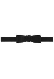 Gucci textured-finish silk bow tie - Nero