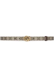 Gucci jacquard monogram belt - Toni neutri