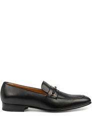 Gucci Interlocking G leather loafers - Nero