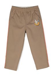 Gucci Kids x The Jetsons wool track pants - Marrone