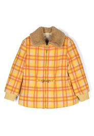 Gucci Kids Bomber a quadri - Giallo