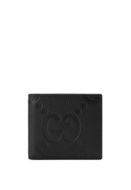 Gucci Jumbo GG leather wallet - Nero