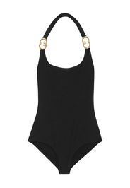 Gucci Incrocio GG low-back one-piece - Nero