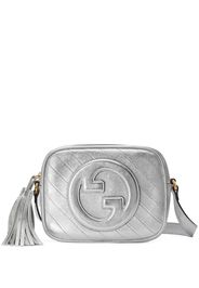 Gucci Borsa a spalla Blondie in pelle - Argento