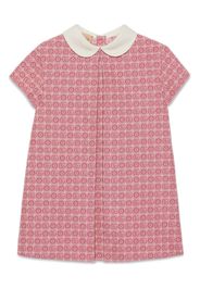 Gucci Kids Double G jacquard dress - Rosa