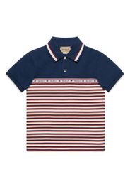 Gucci Kids Polo con stampa - Rosso